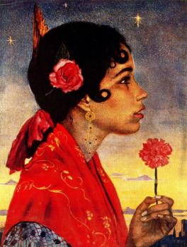 豪爾赫 阿珀利 Clavelina, the gypsy girl